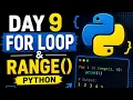 Python Course Day 9 - For Loops range Explained