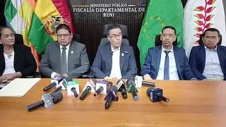 Conferencia de prensa Fiscalía General del Estado