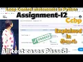 Assignment 12 loop control statements in python ccbp Nxtwave assignments