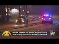 Construction flagger hit by driver who fled scene