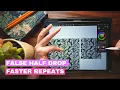 Faster Seamless Repeats in Procreate False Half Drop Pattern