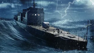 When a Destroyer Rammed a U-Boat and left the Crew in the Water