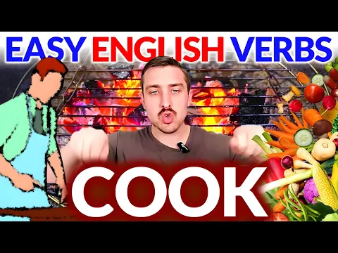 Learn Easy Английский Verbs: COOK 👨‍🍳🍳 Понятный ввод на английском Начинающий Урок | Natural Approach
