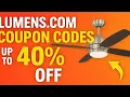 Best Lumens com Coupon Codes 2025 Up to 40 OFF Promo Codes Lighting Ceiling Fans Deals