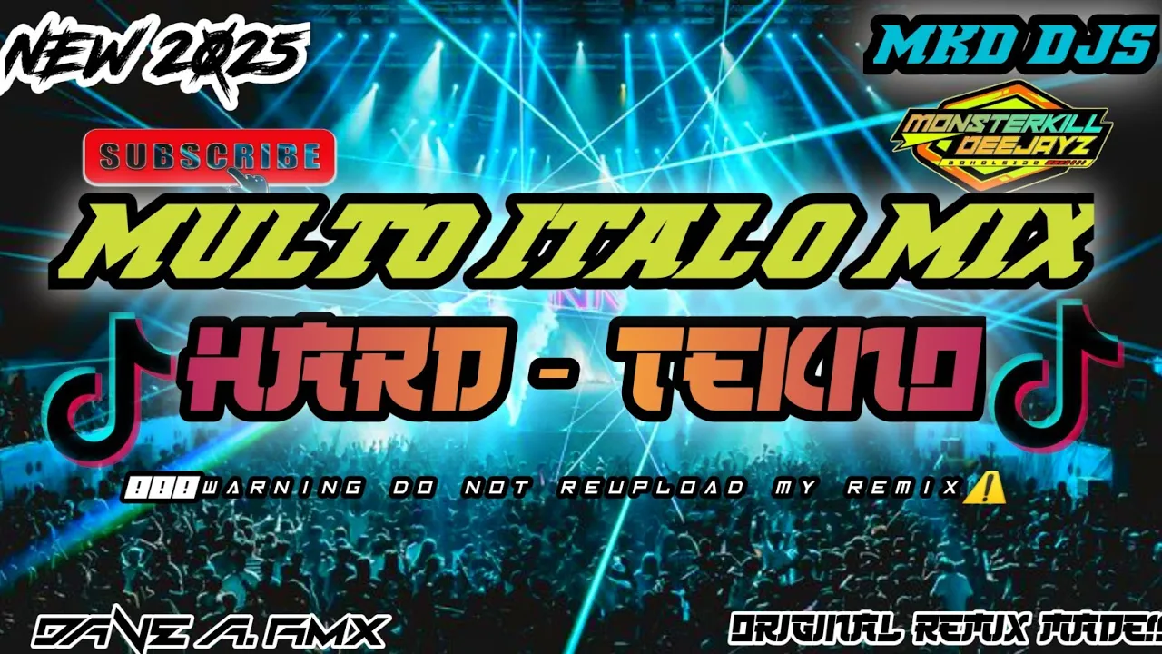 NEW🔥 MULTO  X SAHUR & MORE | HARDTEKNO NONSTOP | DJ DAVE A. RMX