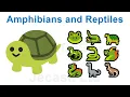 Emoji Meanings Part 14 - Amphibians and Reptiles Animals English Vocabulary