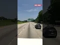 Devastating Collision A Semi Truck and Little Car Crash in Atlanta