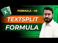 TEXTSPLIT Formula in Excel Split Text Easily in Excel