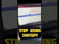 STOP Using ChatGpt for Maths - Do THIS Instead