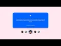 Animated Testimonial Slider HTML CSS JavaScript