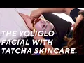 I GOT THE YOLIGLO FACIAL WITH TATCHA SKINCARE The Sloane Series