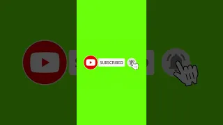 Green Screen Subscribe Button Animation Green Screen Button Shorts 