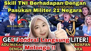 4 JENDRAL MELONGO, SKILL TNI BERHADAPAN DENGAN PASUKAN MILITER 21 NEGARA‼️MALAYSIAN REACT