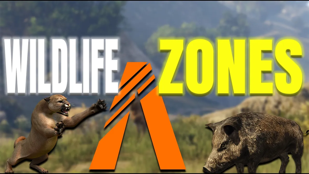 THE WILDLIFE SERIES - Wildlife Zones - FiveM ESX/Qbcore [Standalone]