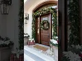 27 Beautiful Christmas Front Door Decor Ideas To Inspire