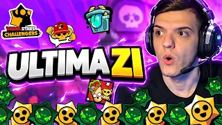 🔴ULTIMA ZI DE FINALE BRAWL STARS CU EMOTE EXCLUSIV!