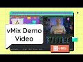 vMix Tutorial - General Overview and Demo Learn about vMix and creating awesome live productions