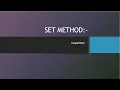 Issuperset method in python Coding With Sarika