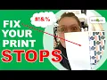 Why Prints Stop Printing 3 Reasons Your Printer Quits Half Way How to Fix Each Problem