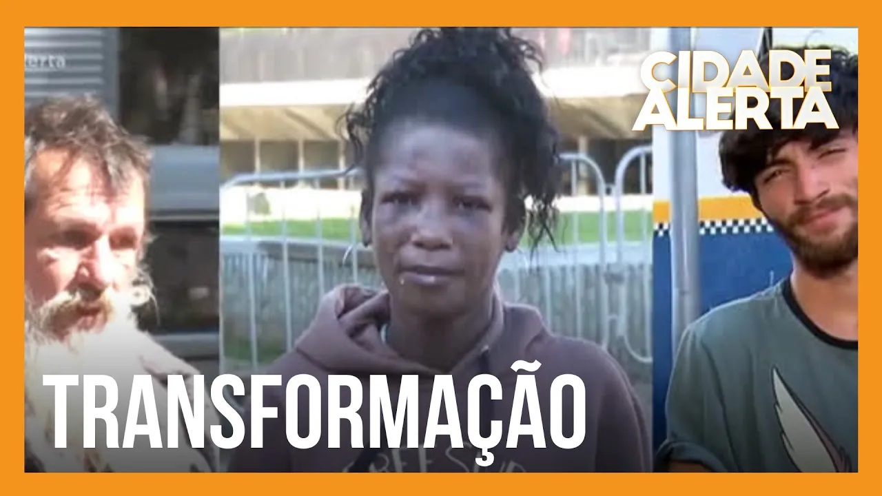 Moradores em situação de rua se emocionam após ganhar novo visual