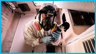 SURPRISED by What I Found CUTTING UP OUR BOAT | Learning the Lines