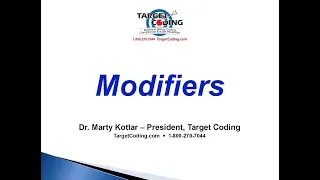 Target Coding Modifiers 2