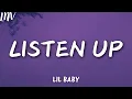 Download Lagu Lil Baby - Listen Up (Lyrics)
