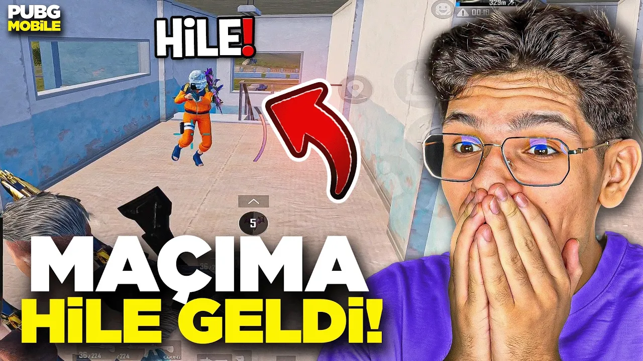TERFİ MAÇIMDA HİLE GELDİ! 40 KİLL ALDIM - PUBG MOBİLE