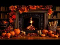 Download Lagu Cozy Autumn Fireplace 12 Hrs 🔥 Crackling Fire Atmosphere with Burning Logs [No Music]