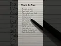 Download Lagu That’s So True - Gracie Abrams lyrics #thatssotrue #gracieabrams #lyrics #song #viral #shorts