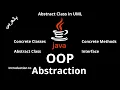 JAVA - Abstraction Real-Life Examples Introduction to Abstract Class UML Abstract Class