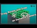 Drag Rotate and Snap an Isometric Camera in Unity Bite-Sized Tutorials