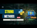 Python Day 9 String Methods Part 1 Capitalize Count Find Index more Beginners