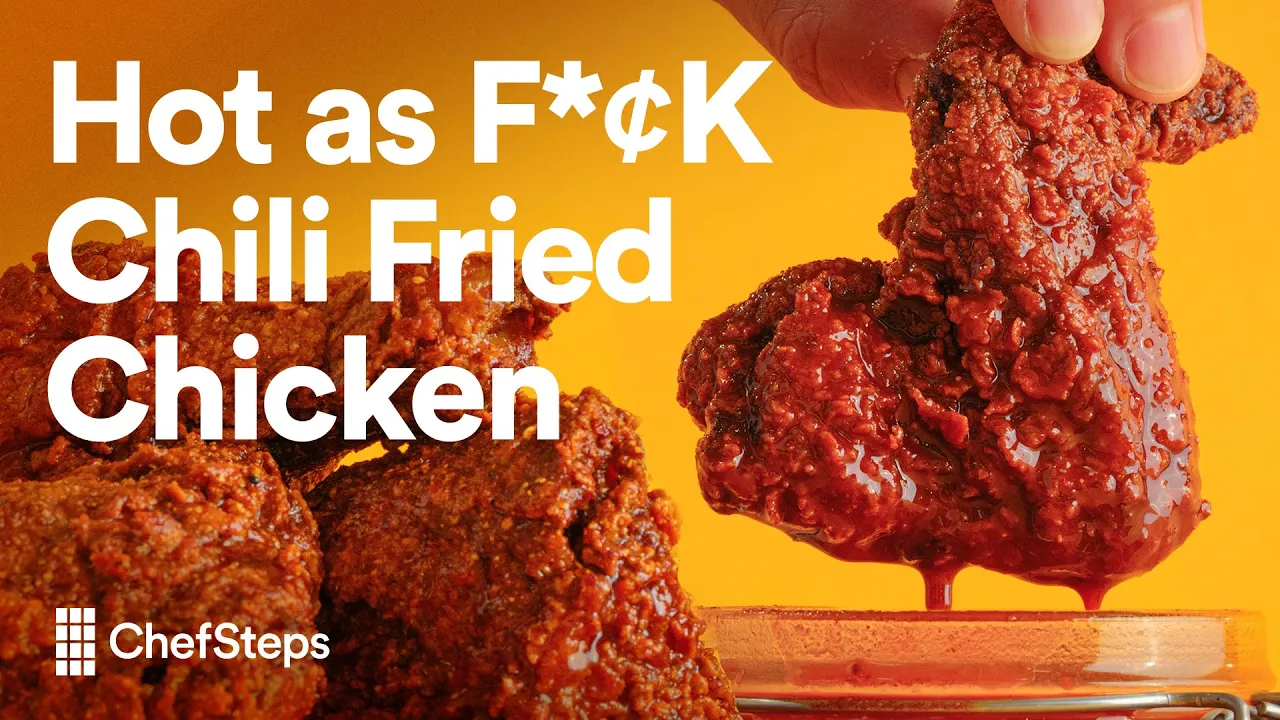 Pecking Houses Ultra-Crunchy, Burn-Your-Mouth-Off Chili Fried Chicken Recipe
