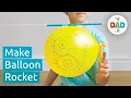 Balloon Rocket Science Experiment for Kids