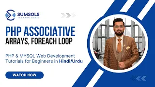 PHP Associative Arrays Foreach Loop in PHP Web Development Course For Beginners