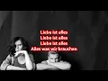 Rosenstolz - Liebe ist alles Lyrics