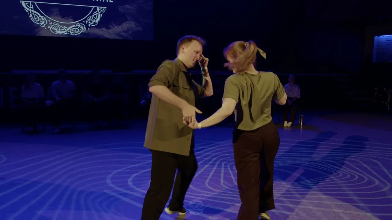 Petter Fossheim & Outi Salonen - 2nd place Strictly Open Finals - Norwegian Open 2025