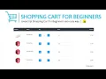 Javascript Shopping Cart for Beginners Shopping Cart in Javascript in JavaScript