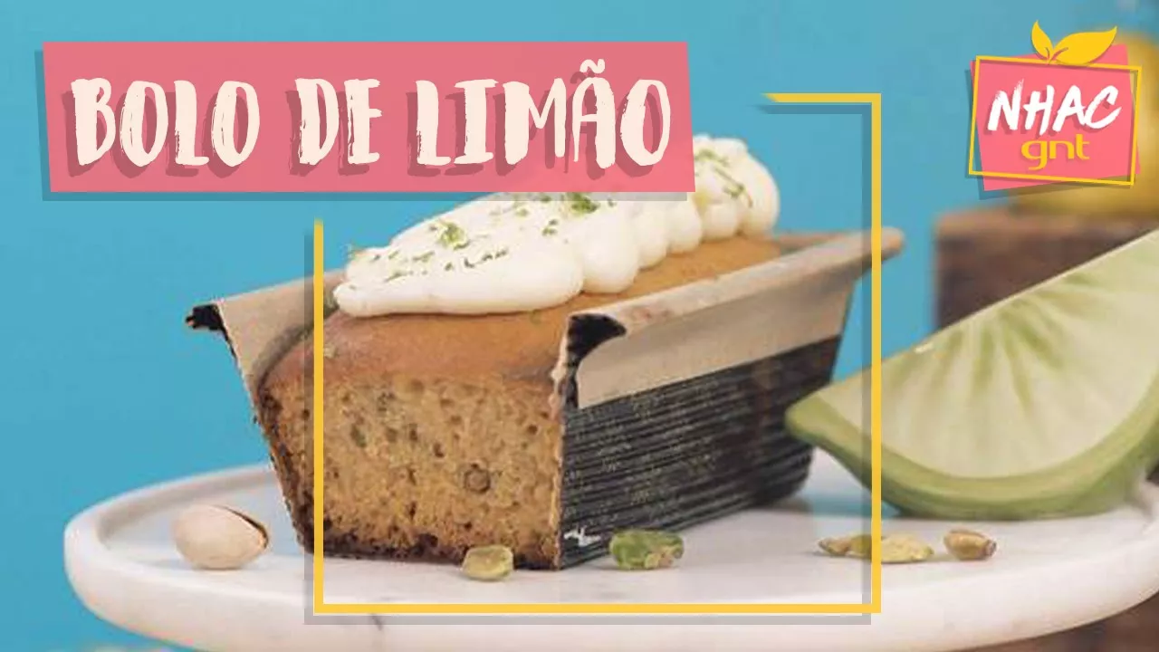 BOLO DE LIMÃO COM IOGURTE RAÍZA COSTA RAINHA DA COCADA