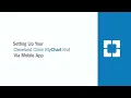 Virtual Visits on the Mobile App