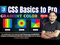 Gradient Color in CSS with Example CSS Tutorial for Beginners Computer Tech Academy