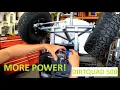 Upgrading Razor Dirt Quad 500 from 36volts to 48volts and a few more upgrades