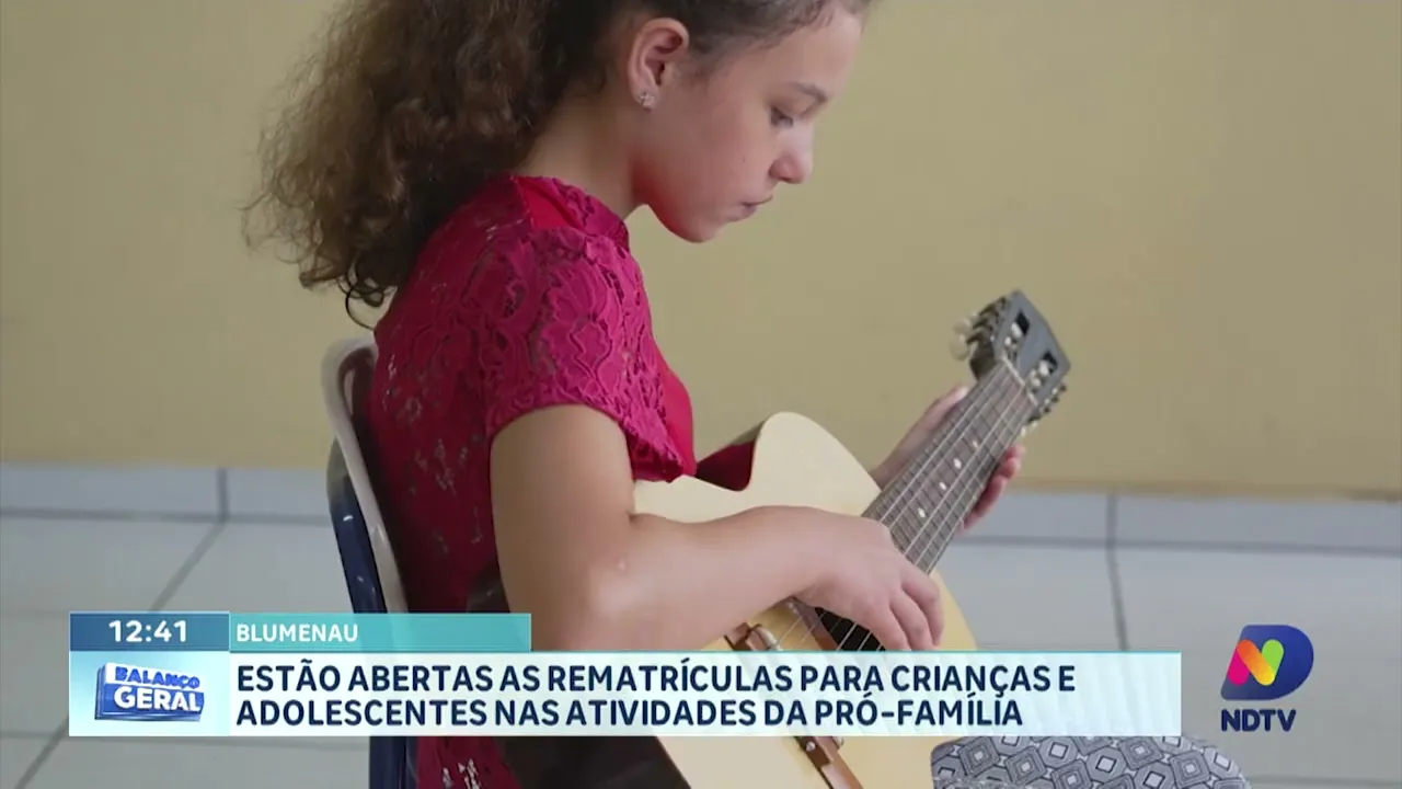 Estão abertas as rematrículas para crianças e adolescentes nas atividades da Pró-Família