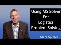 Installing Solver Applyng Solver for Forecasting Error