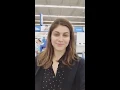 Alexandra Daddario having fun in Walmart - Instagram