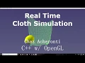 Realtime Cloth Simulation
