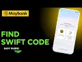 How to find SWIFT code of Maybank - Malaysia