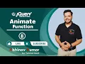 jQuery Animate Function jQuery Animate jQuery Animation jQuery Effects in Hindi jQuery