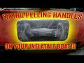 How To Fix a Peeling Handle On Your Inflatable Boat - Achilles Inflatable Boat Repair
